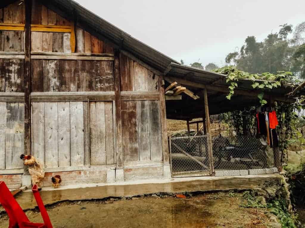 Sapa homestay typical with Black H'mong