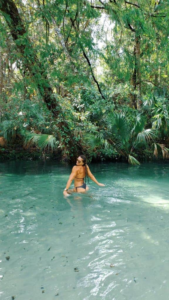 swimming at Weeki Wachee for your trip to Florida