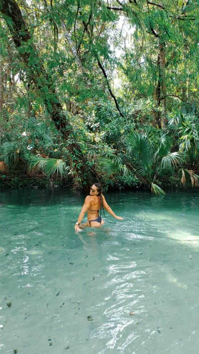 swimming at Weeki Wachee for your trip to Florida