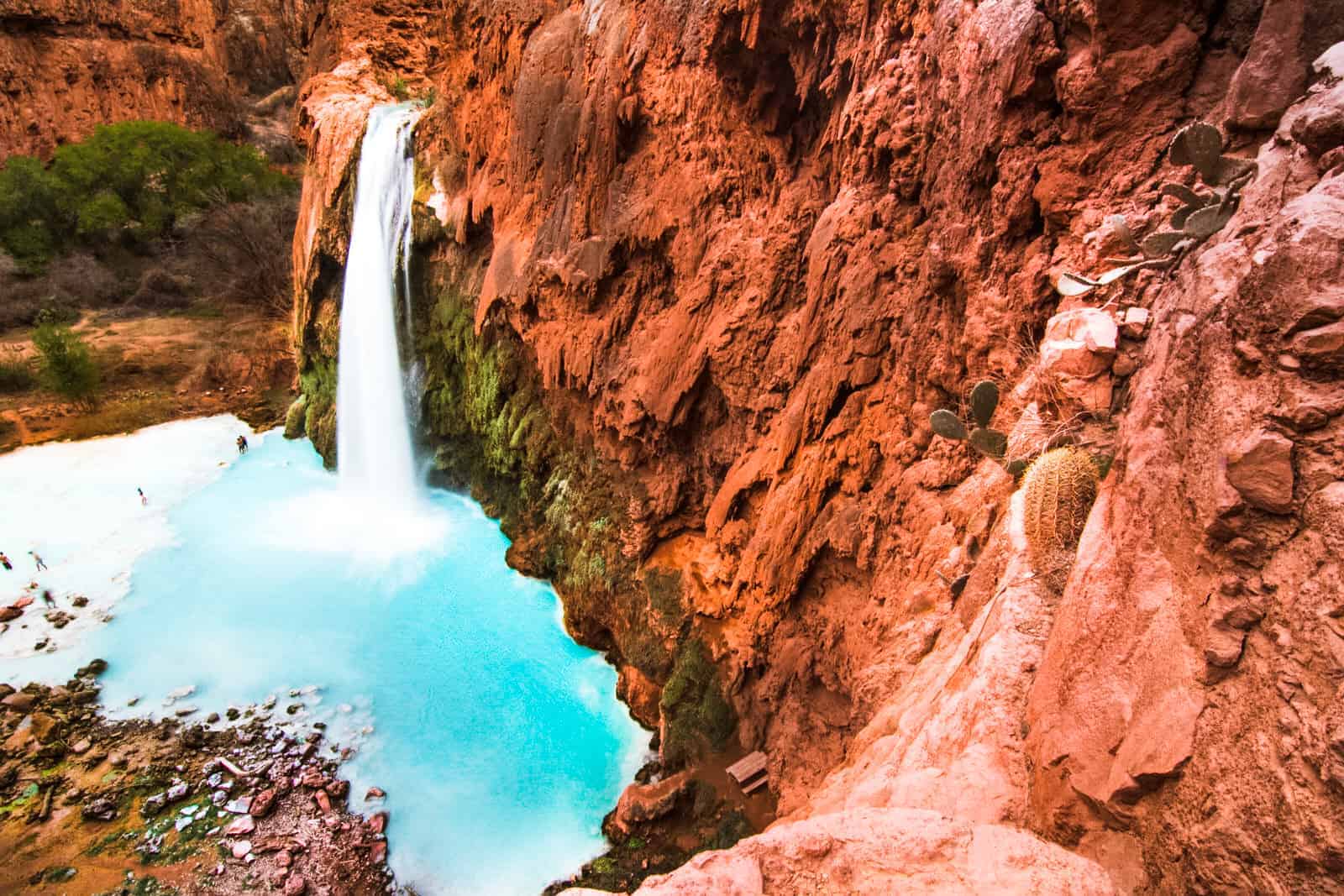 Havasu Falls Hiking in Arizona