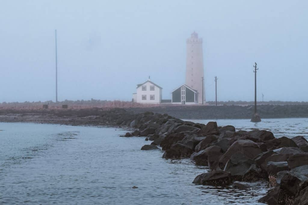 A famous landmark in Iceland