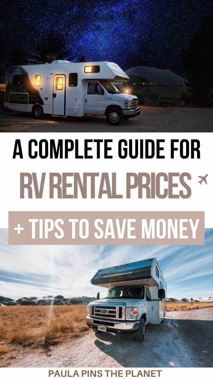 RV Rental Prices How much does it cost to rent an RV + Tips to Save
