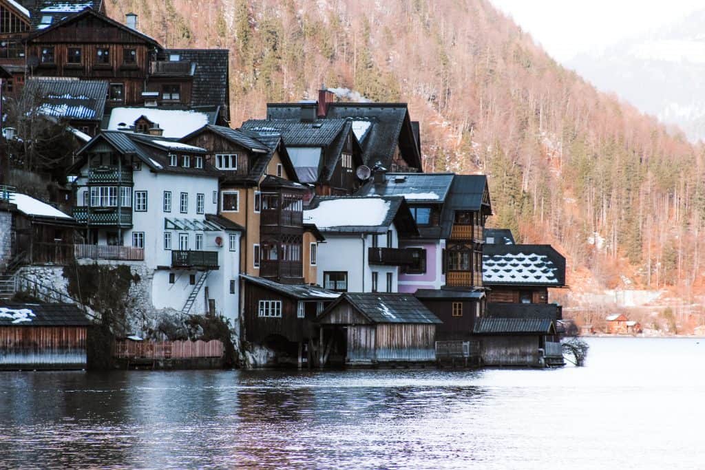 Hallstatt Austria winter