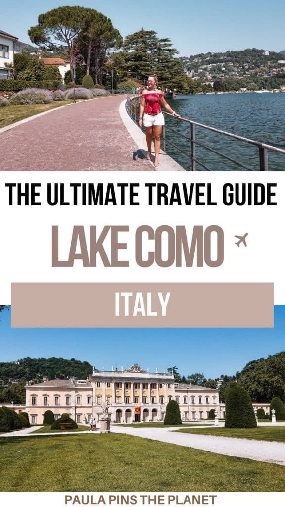 Lake Como Itinerary Pinterest