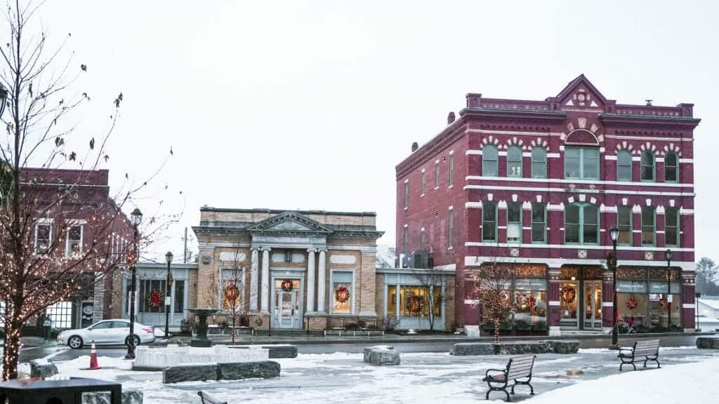 winter in Vermont