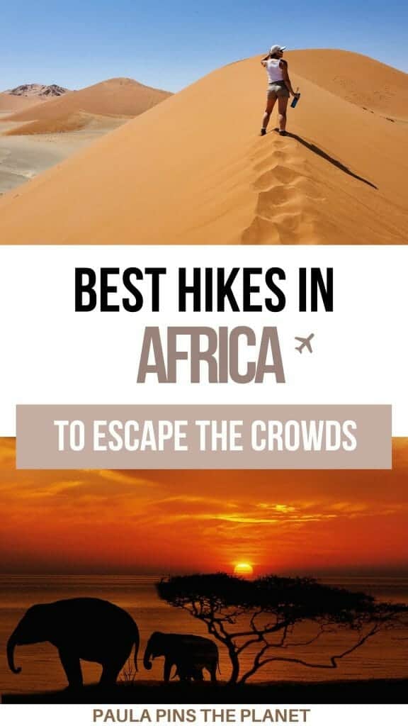 Best hikes in Africa Pinterest