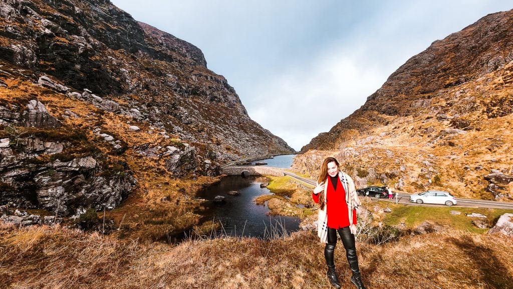 Driving Ring of Kerry in Ireland