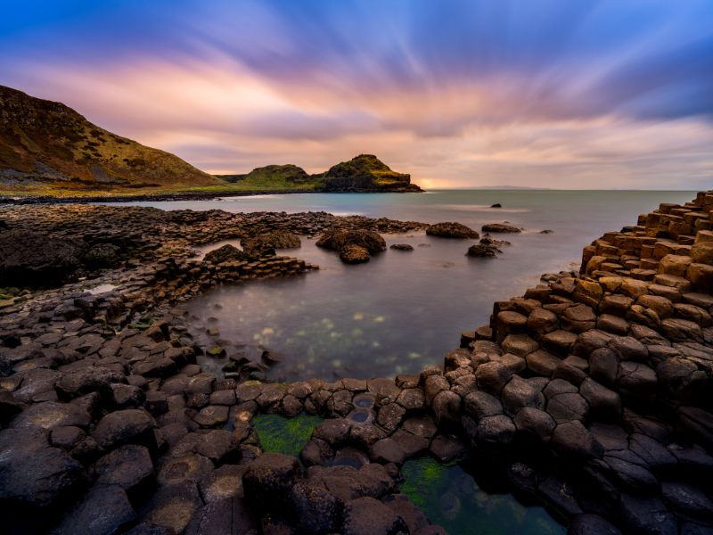 Causeway Coast in Ireland